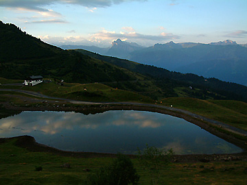 Lac de Joux plane