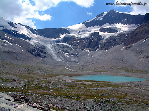 Le lac et le glacier des Evettes -  Patrice Roatta