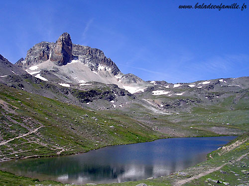 Le lac long et le Cheval Blanc (3020 m )-  Patrice Roatta