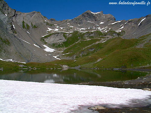 Lac sans fond et pointe du lac sans fond (2884 m) - © Patrice Roatta
