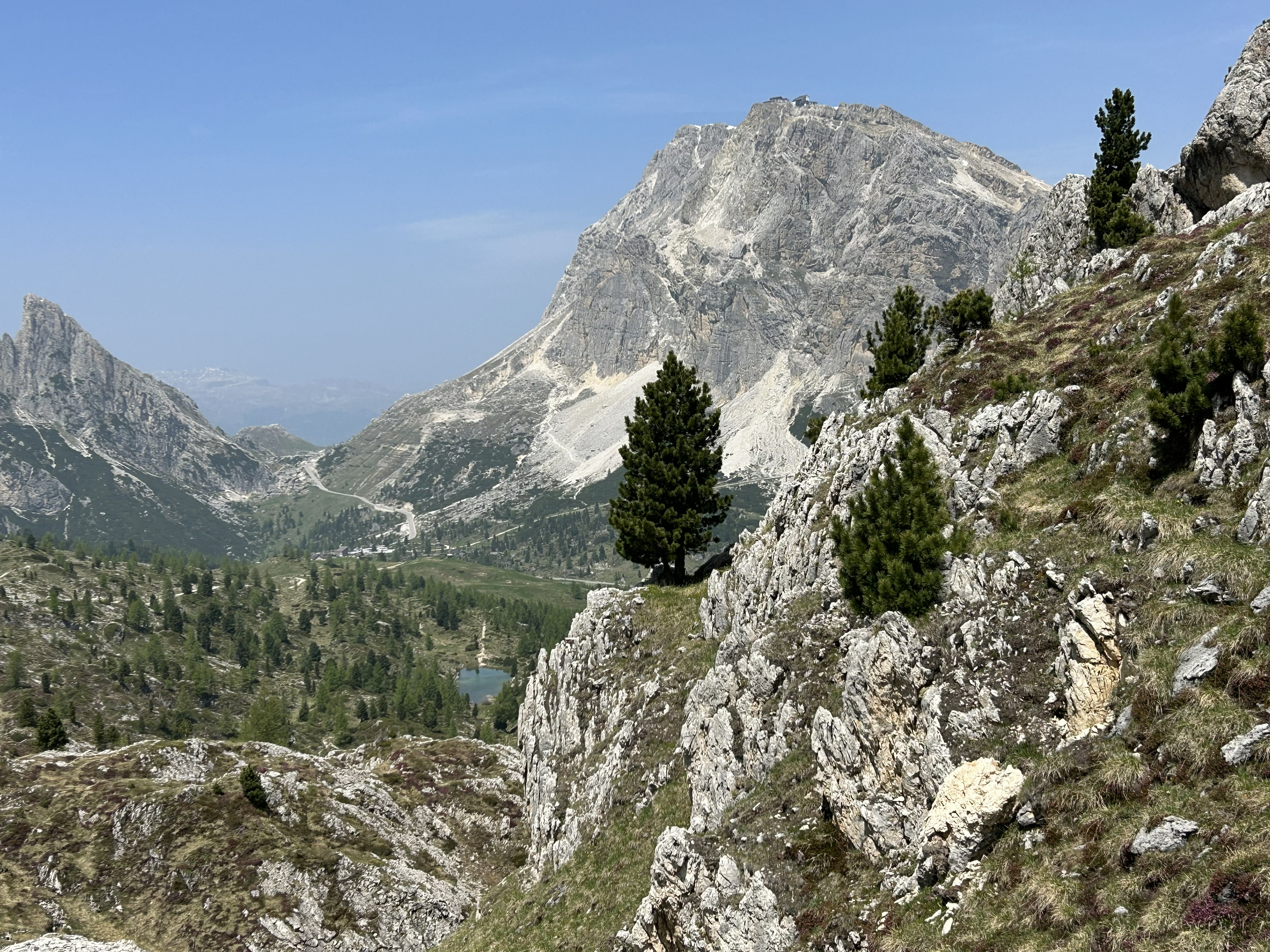 Panorama sur la Passo Falzarego