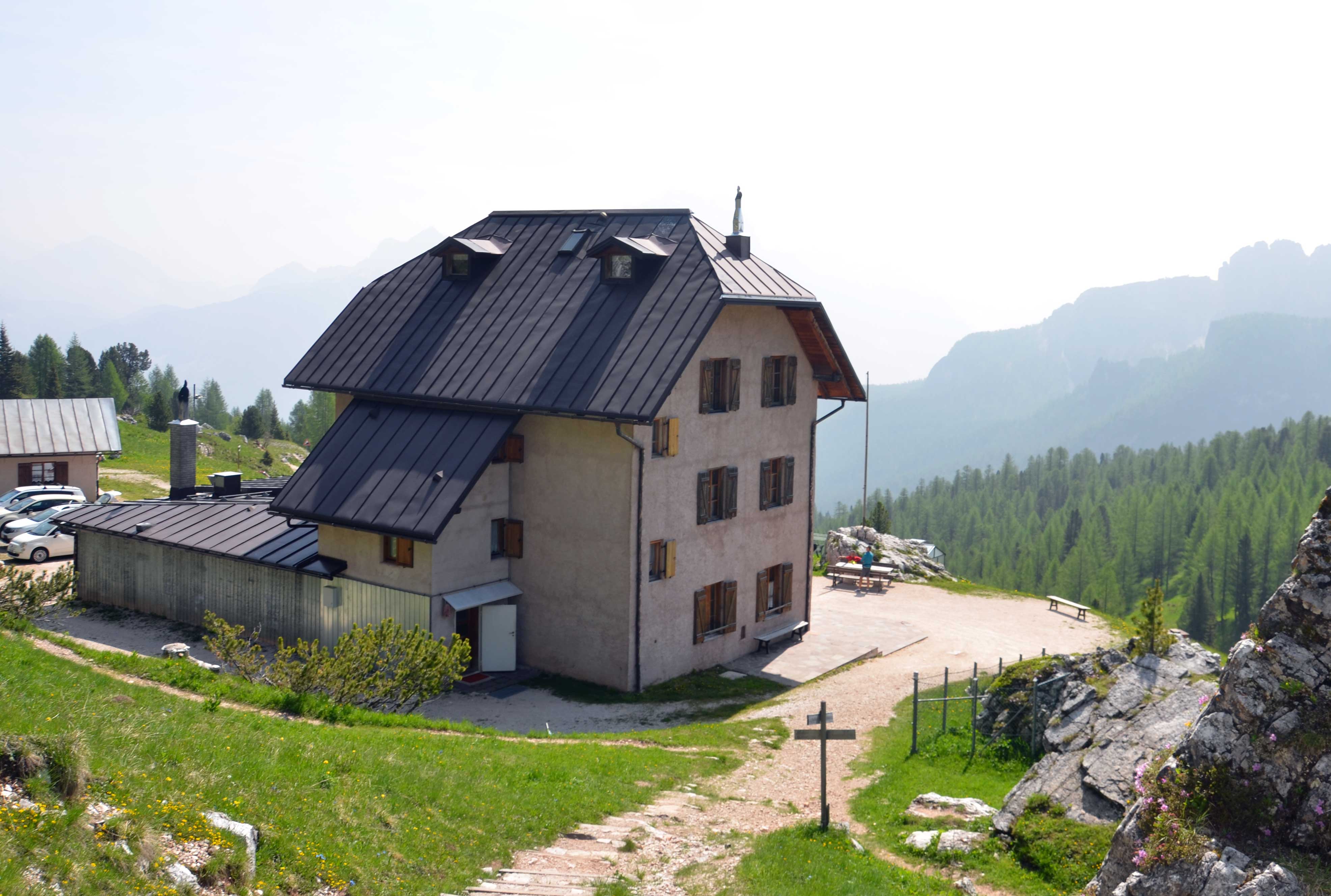 Le refuge des Cinque Torri