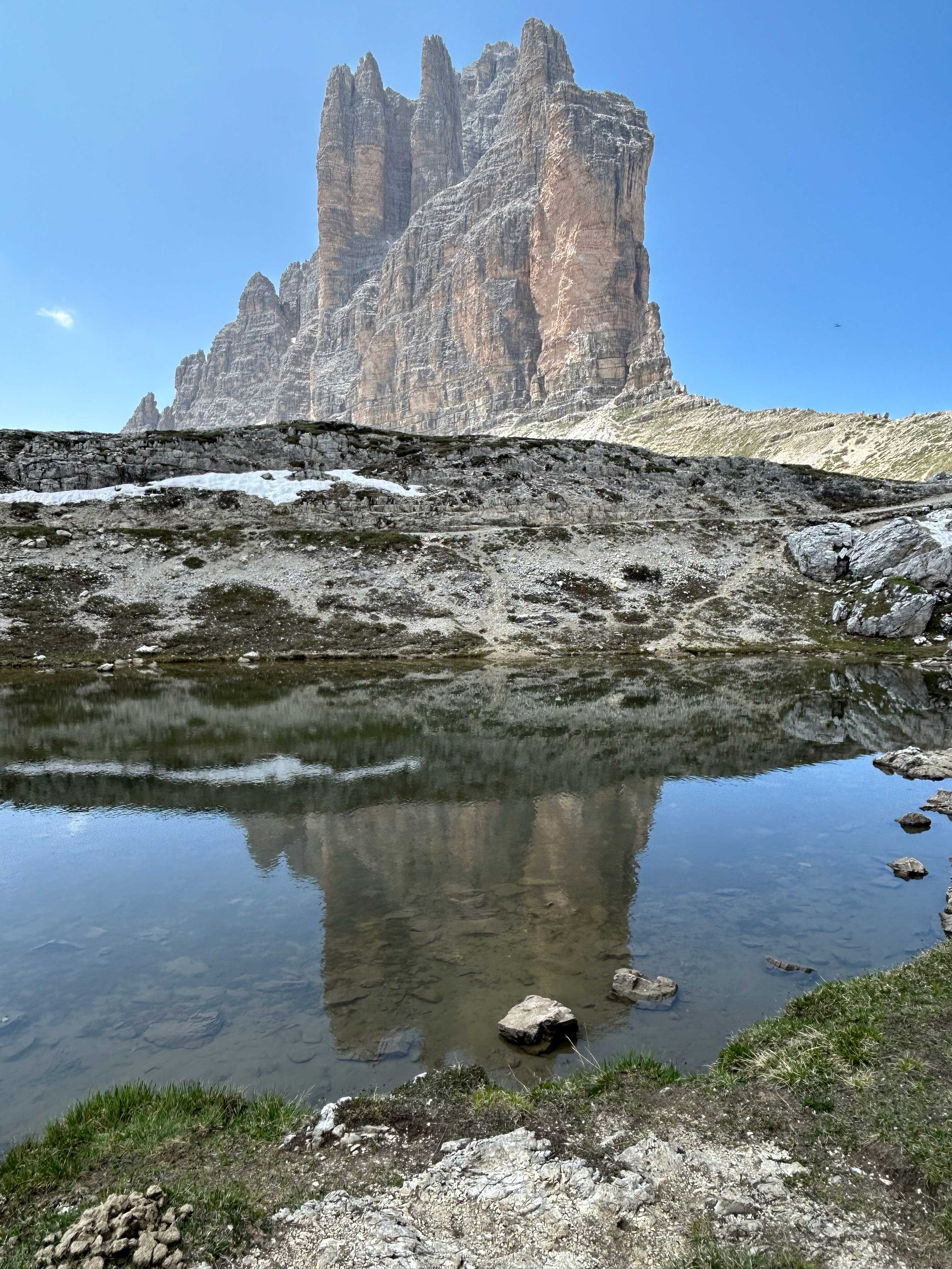 Reflet des tre cime