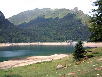 Le lac de Bious-Artigues