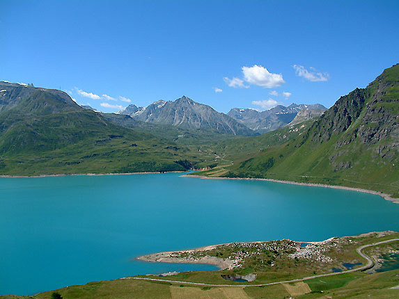 Lac du Mont-Cenis et col du petit Mont-Cenis