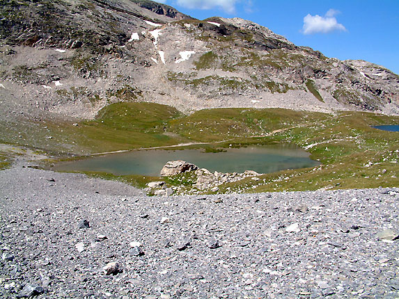 Lac du col de la Vanoise
