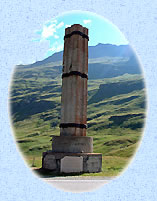 Monuments aux morts au col du mont cenis