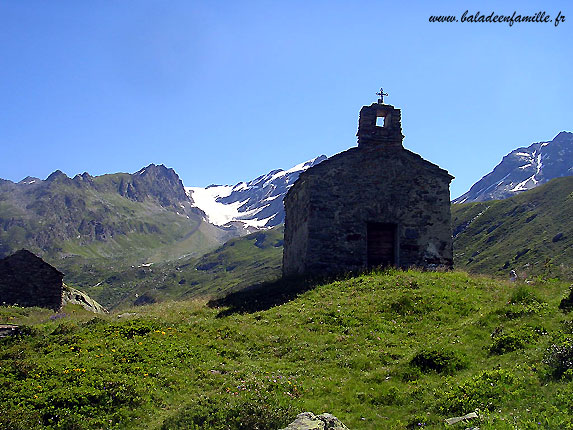 Chapelle Saint Pierre/Glacier de l'Invernet