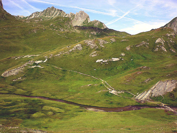 Vue depuis le col de la Forclaz