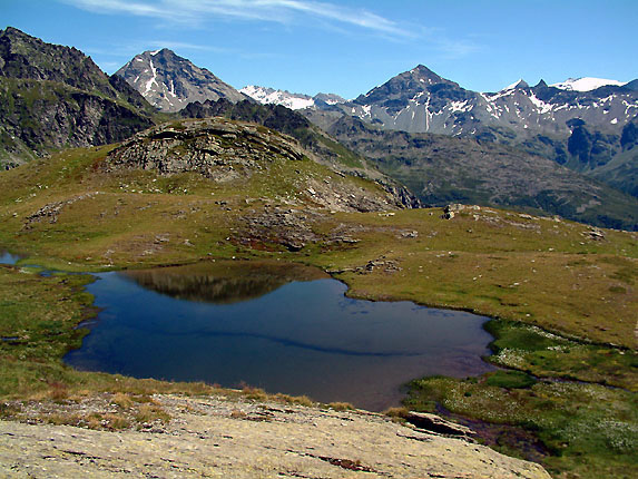 Panorama sur les sommets
