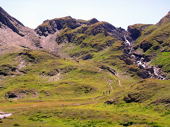 Vers le col de la Rocheure