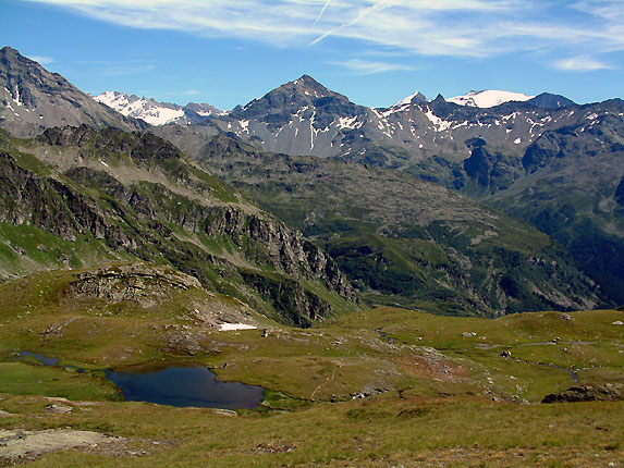 Panorama sur les sommets