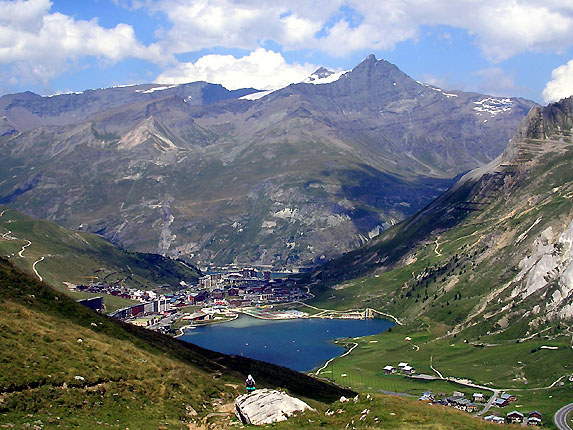 Tignes le lac
