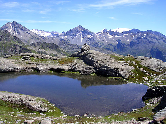 Panorama sur les sommets