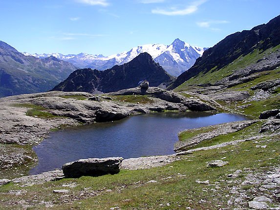 Panorama sur les sommets